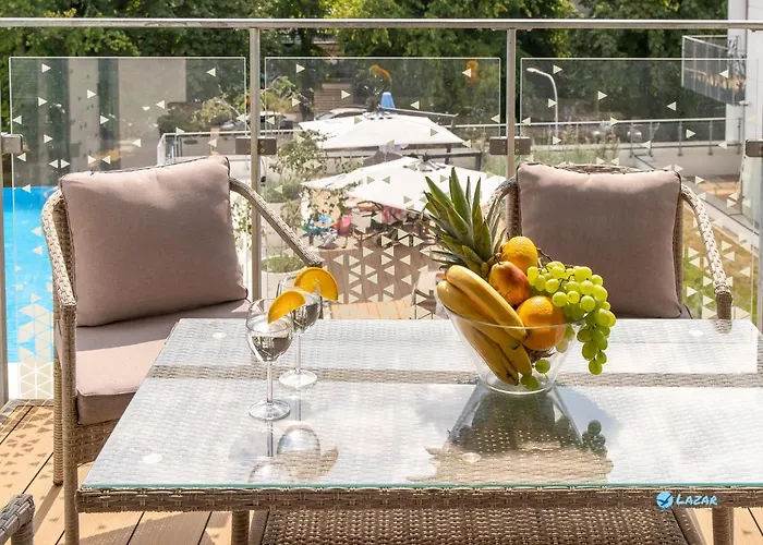 Lazar Nadmorskie Tarasy Apartament Kołobrzeg